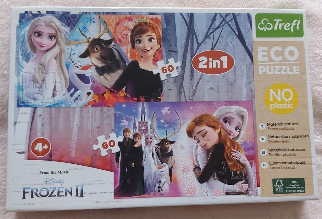 Puzzle 2en1 Reine des neiges II 60 pièces, Enlèvement