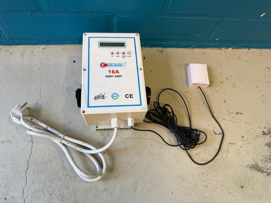 Cli-Mate klimaatregelaar / thermostaatcontroller, Elektronische apparatuur, Overige elektronische apparatuur, Ophalen, Zo goed als nieuw