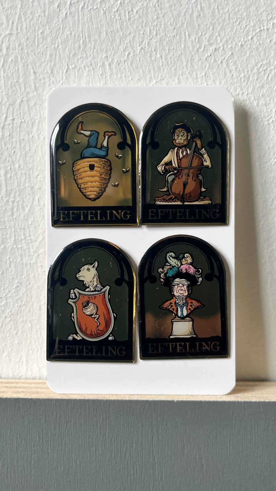 Efteling Smidje pins Serie 9 compleet, Collections, Enlèvement ou Envoi