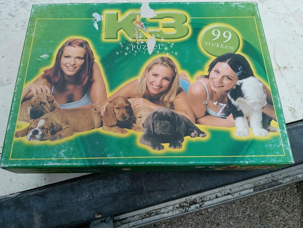 puzzel K3, Ophalen
