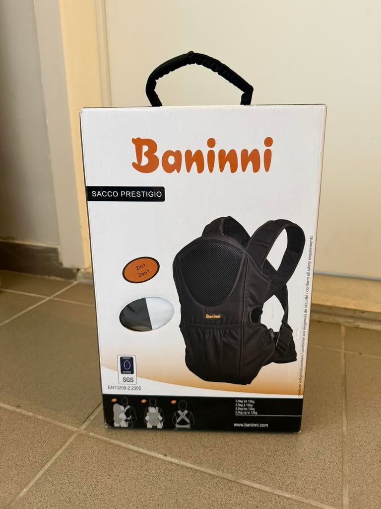 Banini draagzak, Ophalen, Zo goed als nieuw, Draagzak