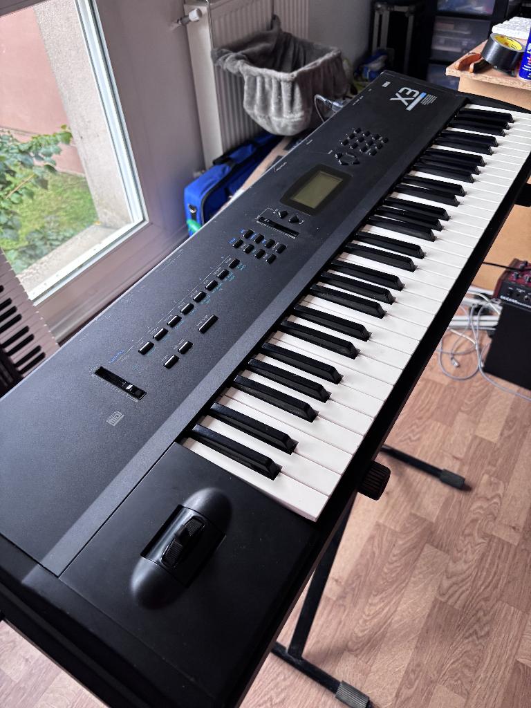 Clavier Korg Workstation X3, Enlèvement, Utilisé, Korg, Avec pied
