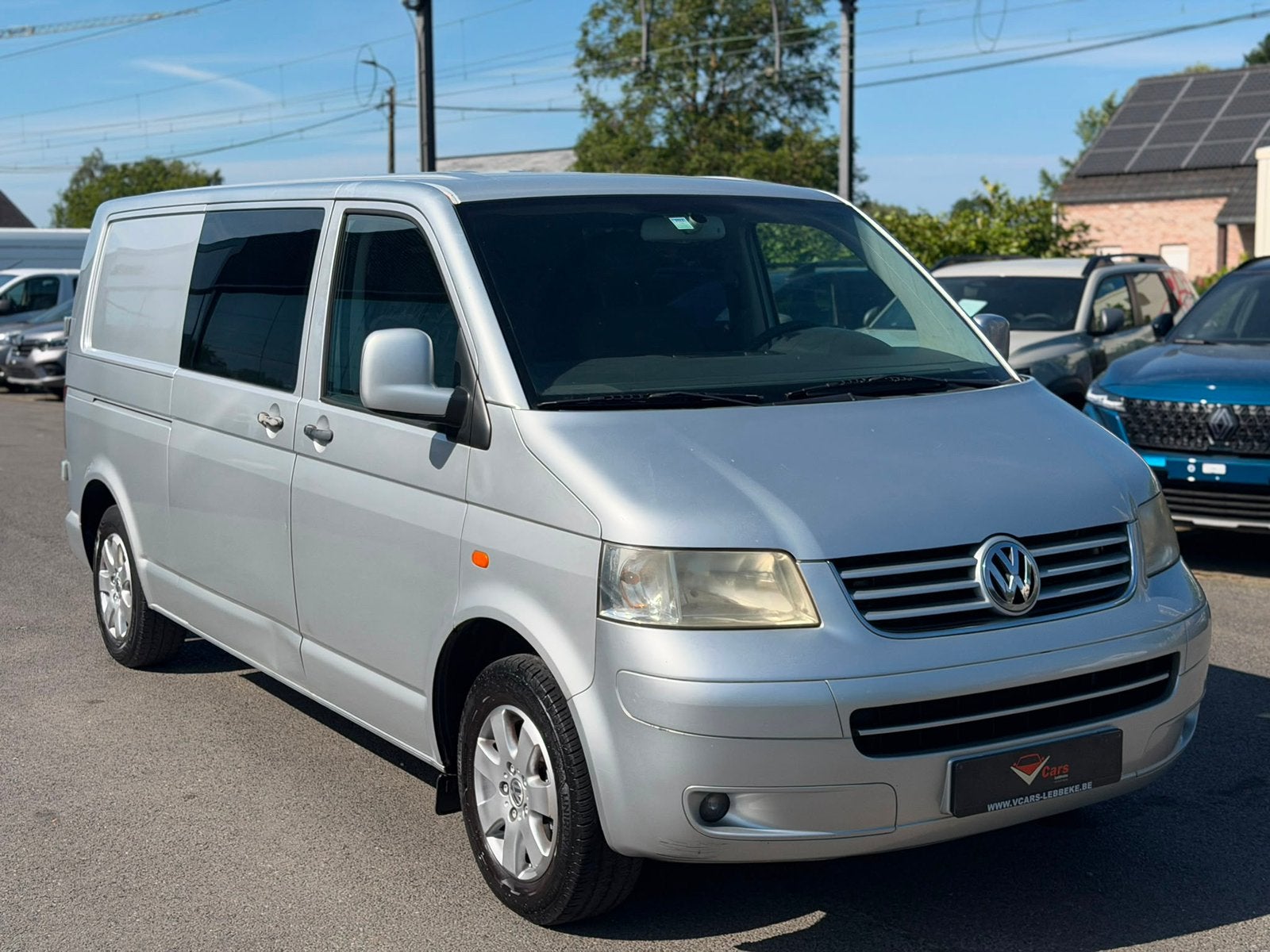 Volkswagen transporter 2.5 dubbele cabine automaat+ keuring, Auto's, Bedrijf, Diesel, Euro 4, Te koop