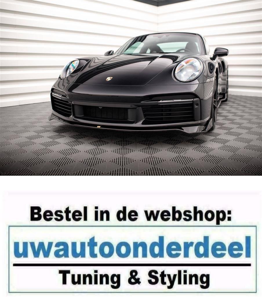 Maxton Design Spoiler Splitter Lip Voor Porsche 911 Turbo S, Verzenden