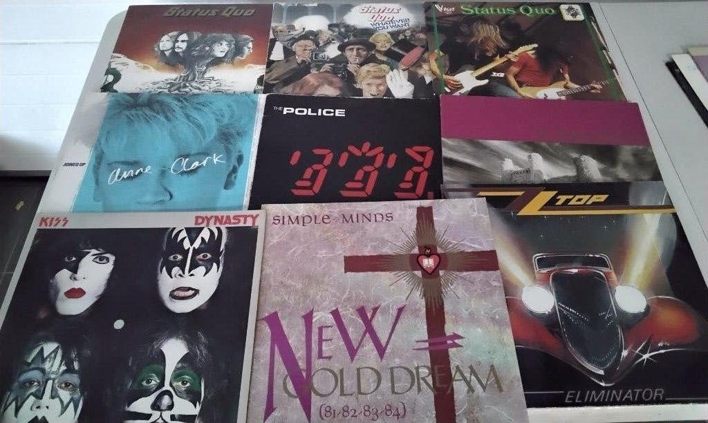 lot lp's, Ophalen, LP