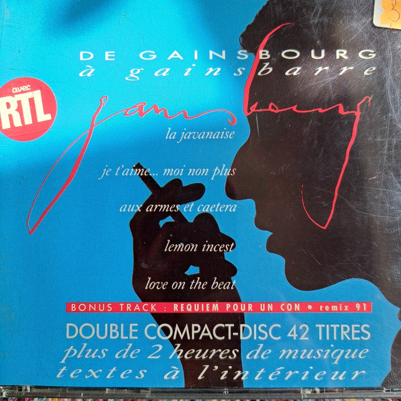 Gainsbourg to Gainsbarré la Javanaise, CD & DVD, CD | Instrumental, Enlèvement