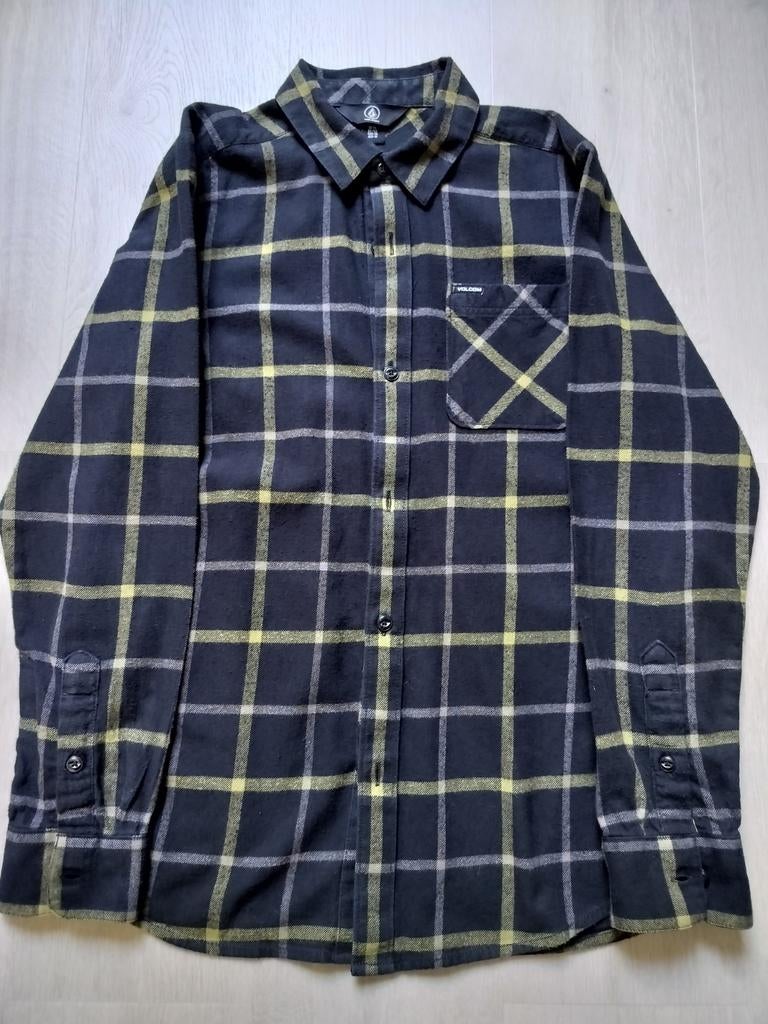 Volcom hemd 14 jaar, Kleding | Heren, Ophalen, Zo goed als nieuw, Zwart, Volcom