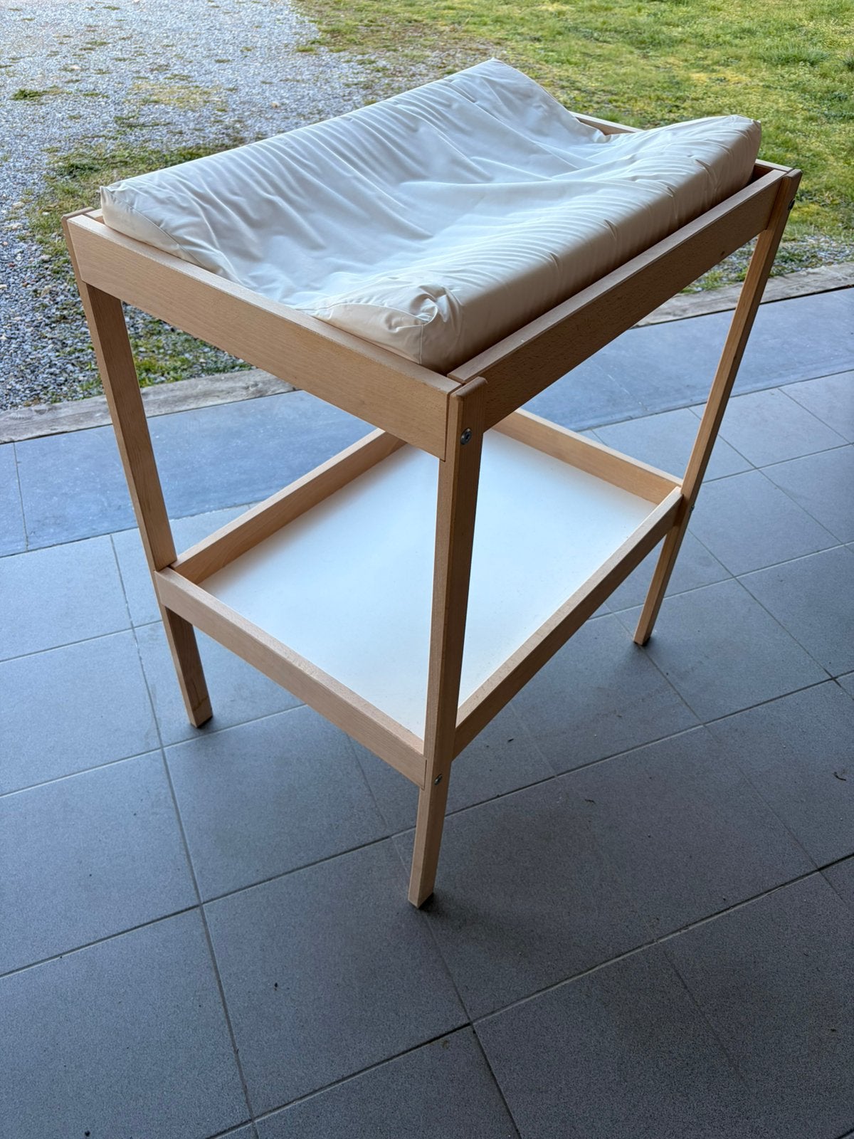 Verzorgingstafel incl kussen, 50 tot 70 cm, Zo goed als nieuw, 75 tot 100 cm, Opstaande rand