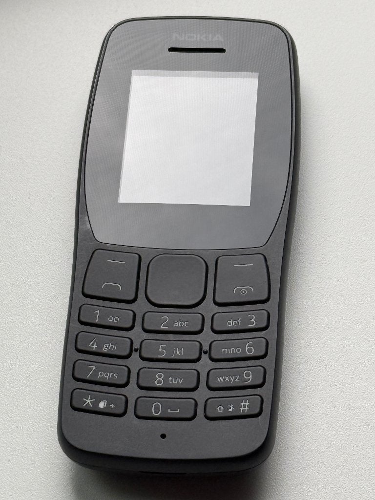 Nokia 110 zwart - model TA-1192, Enlèvement ou Envoi, Clavier physique, Comme neuf, Sans abonnement