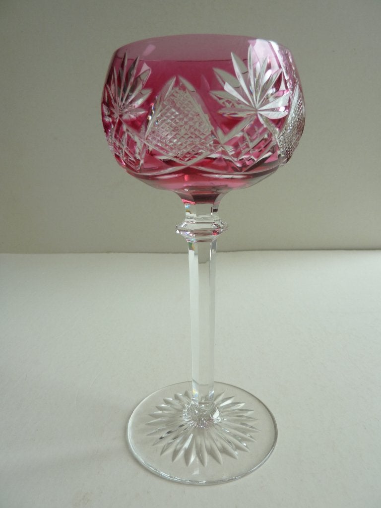 Wijnglas roemer Val St Lambert model BERNCASTEL, Antiek en Kunst, Ophalen of Verzenden