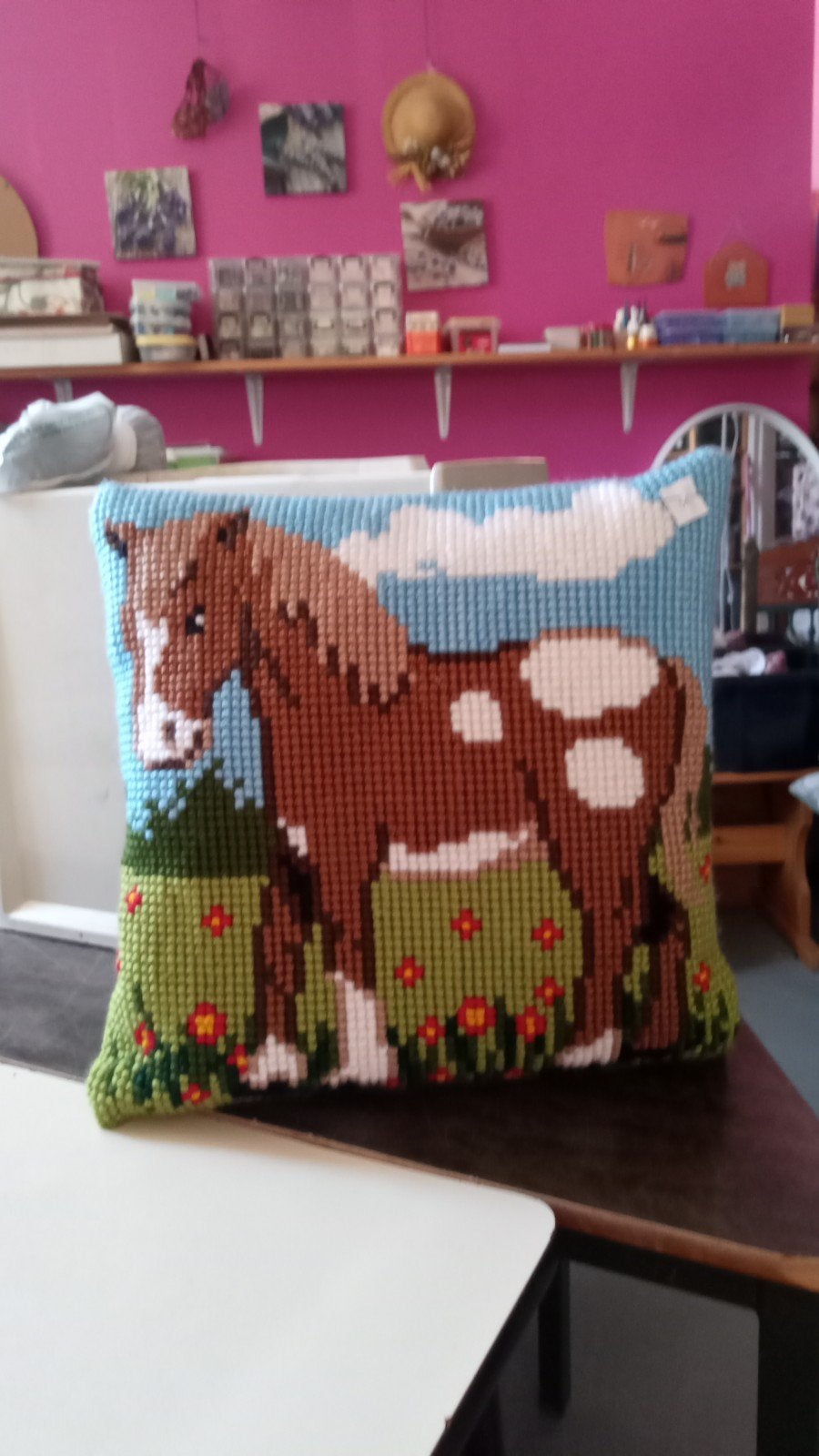 cherche cadeau canevas broderie a L' aiguille à coudre, Enlèvement ou Envoi, Neuf