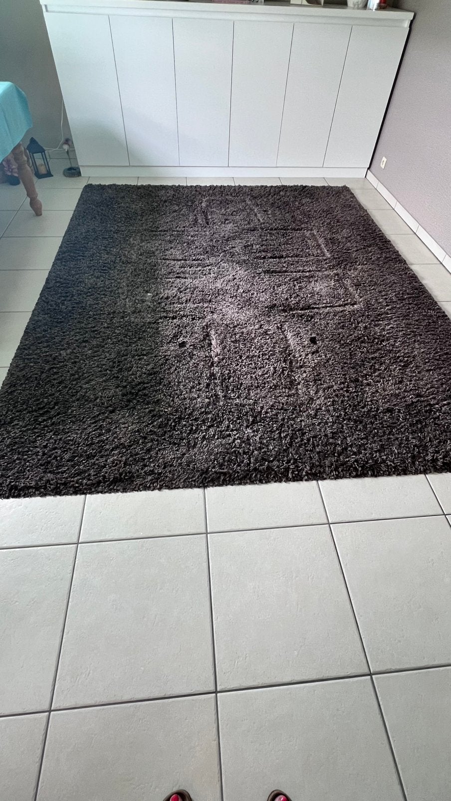 Tapijt, Huis en Inrichting, Stoffering | Tapijten en Vloerkleden, Ophalen, Zo goed als nieuw, Bruin