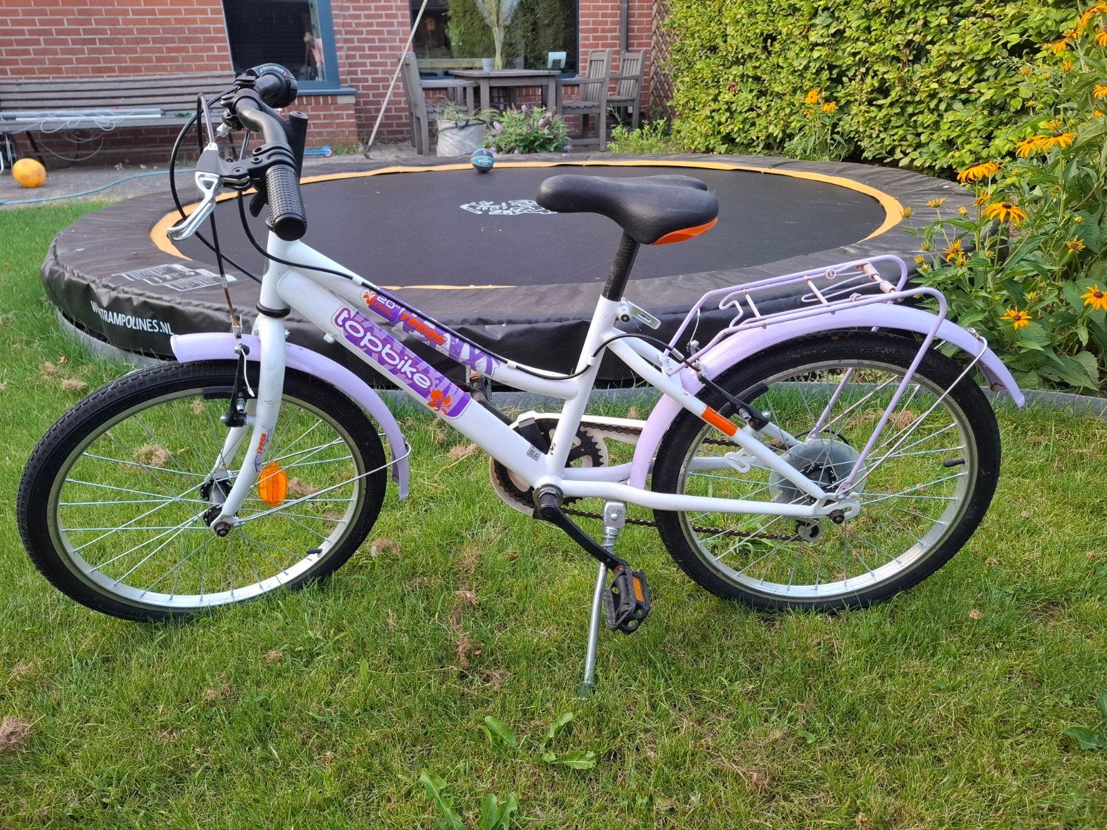 Kinderfiets 20 inch, Ophalen