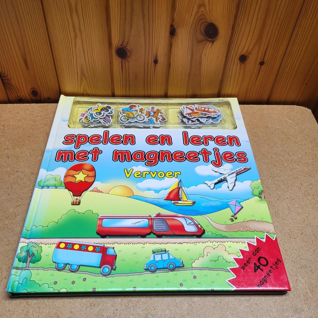 Spelen en leren met magneetjes - Vervoer, Ophalen of Verzenden