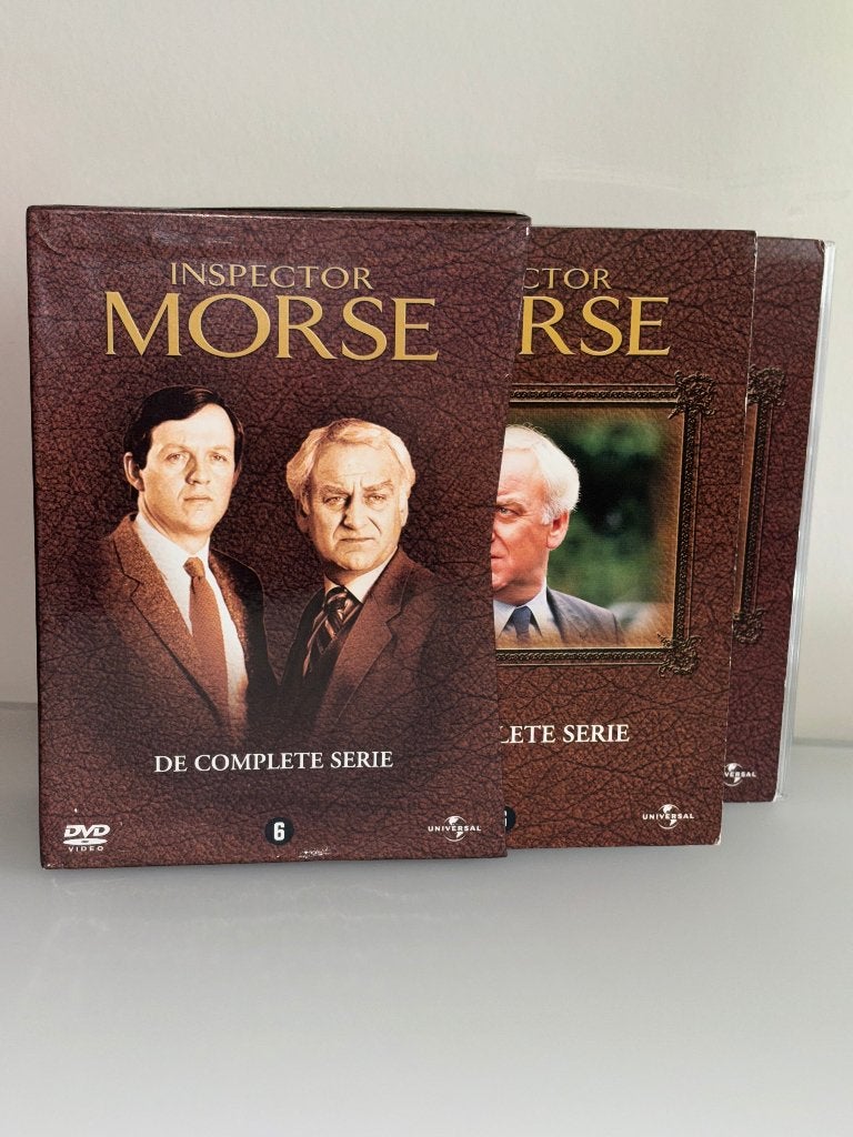 De completecserie Inspector Morse (17 dvd's), CD & DVD, À partir de 6 ans, Comprend un boîtier, Anglais, Saison 6