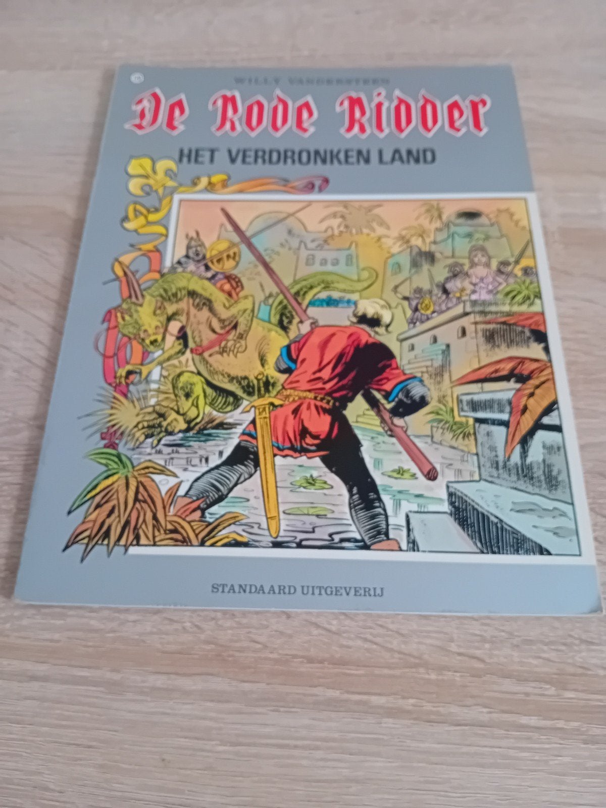 Verdronken land, Enlèvement ou Envoi, Willy Vandersteen, Une BD, Utilisé