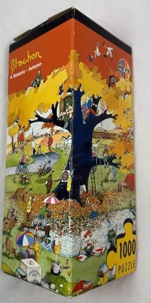 Heye 29063 Blachon 4 Seasons Autumn Puzzel 1000 Stukjes P, Verzenden, 500 t/m 1500 stukjes, Zo goed als nieuw, Legpuzzel