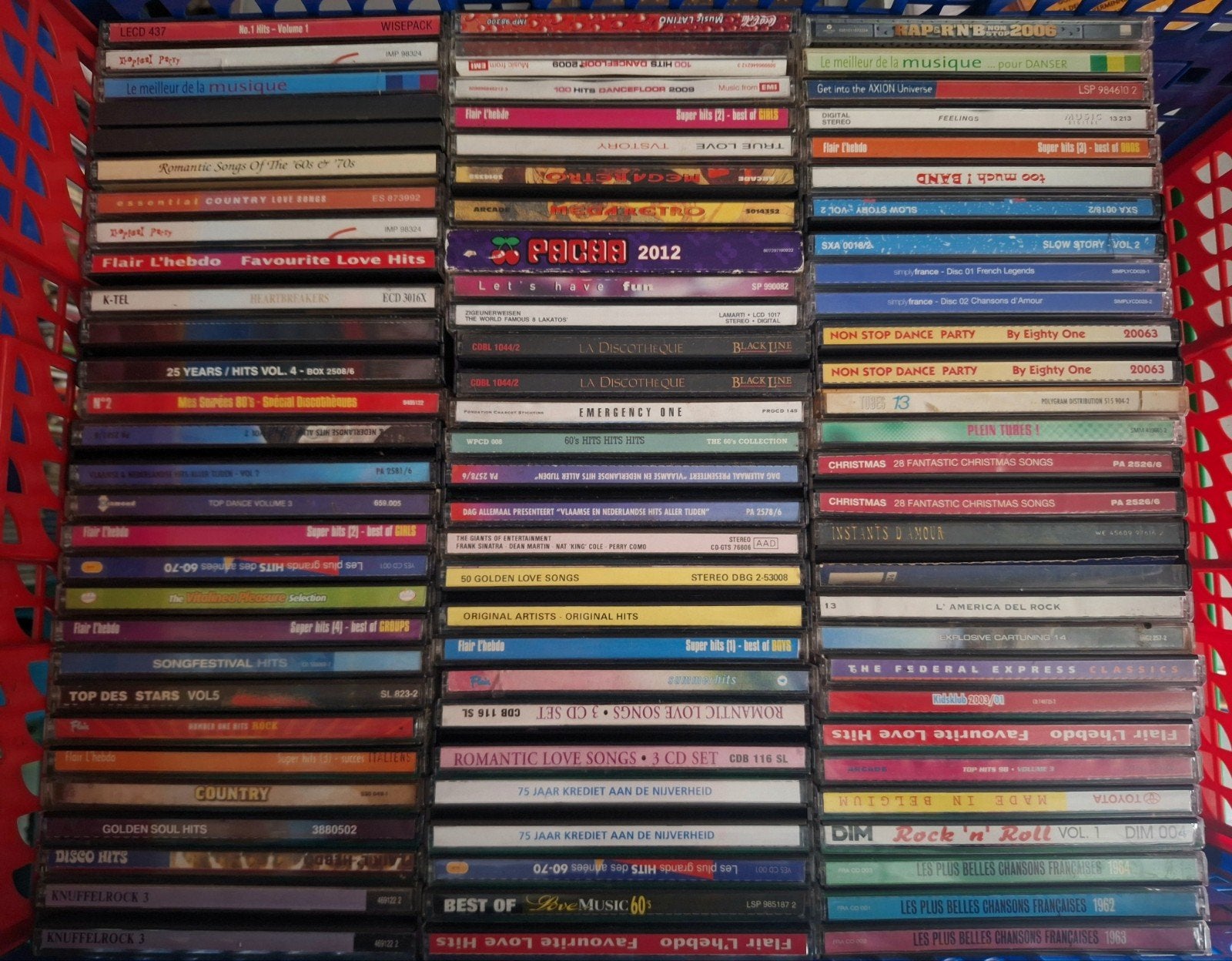 Lot 87 x CD's Compilatie Pop Rock Electro, Ophalen of Verzenden, Gebruikt, Poprock