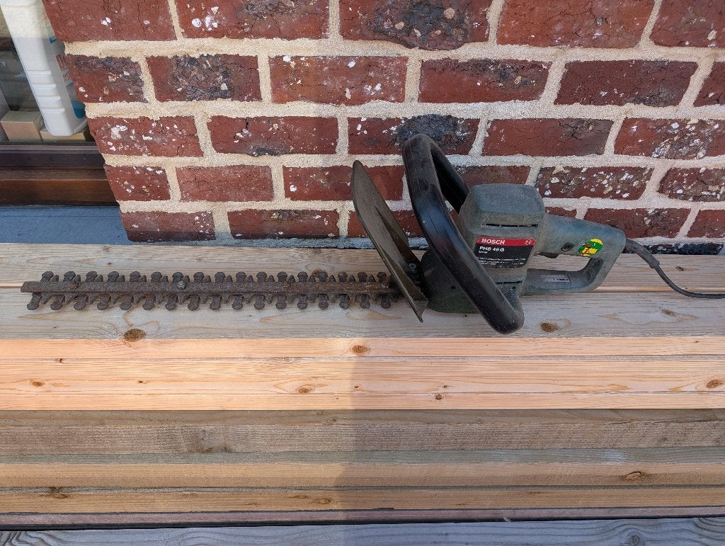 heggeschaar bosch, Tuin en Terras, Ophalen, Gebruikt, Elektrisch, Bosh