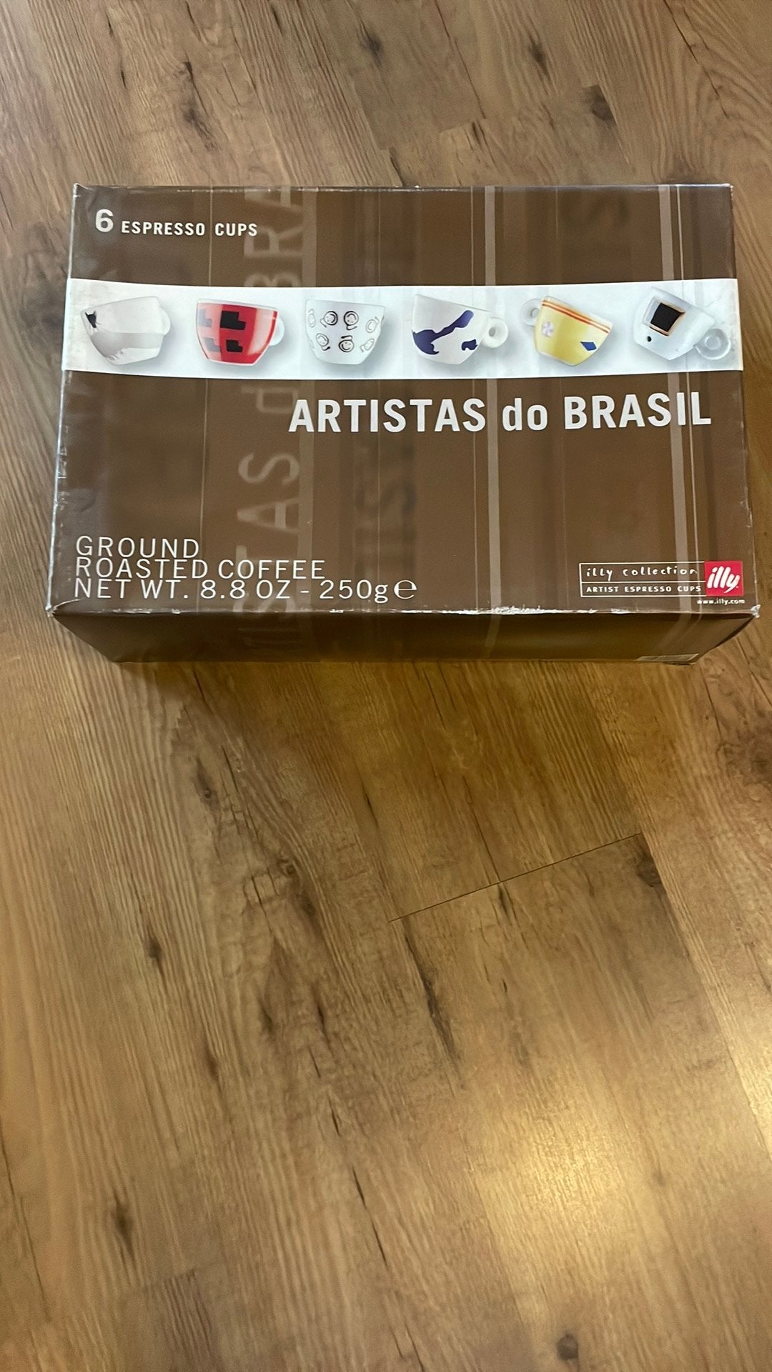 Collection Illy d'artistes du Brésil, Envoi, Neuf