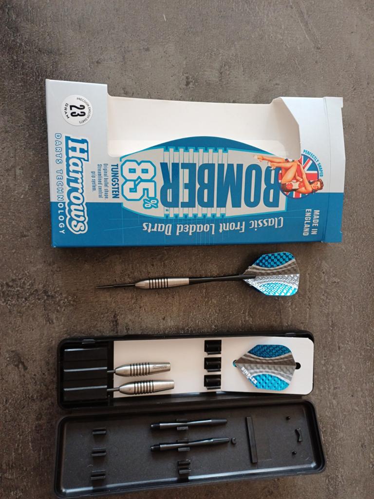 Harrows bomber 23 gram, Ophalen