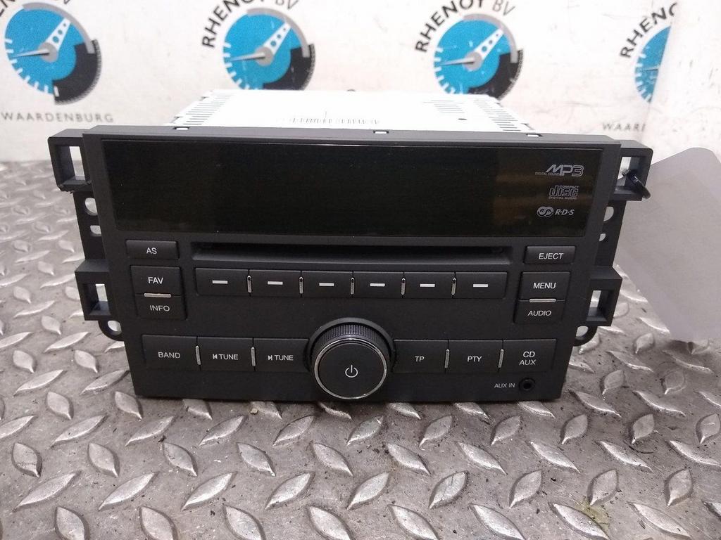 CHEVROLET AVEO RADIO 2009, Ophalen of Verzenden, Gebruikt, Stiba lid