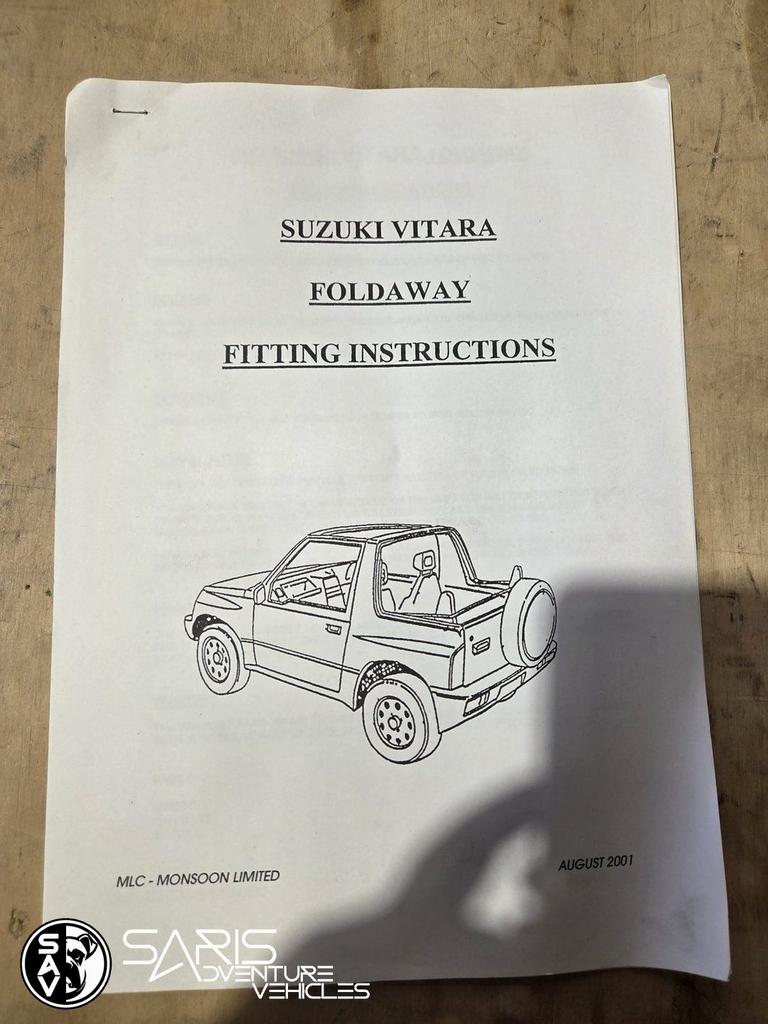 Softtop Suzuki Vitara, Auto-onderdelen, Carrosserie, Achterklep, Suzuki, Nieuw, Ophalen of Verzenden