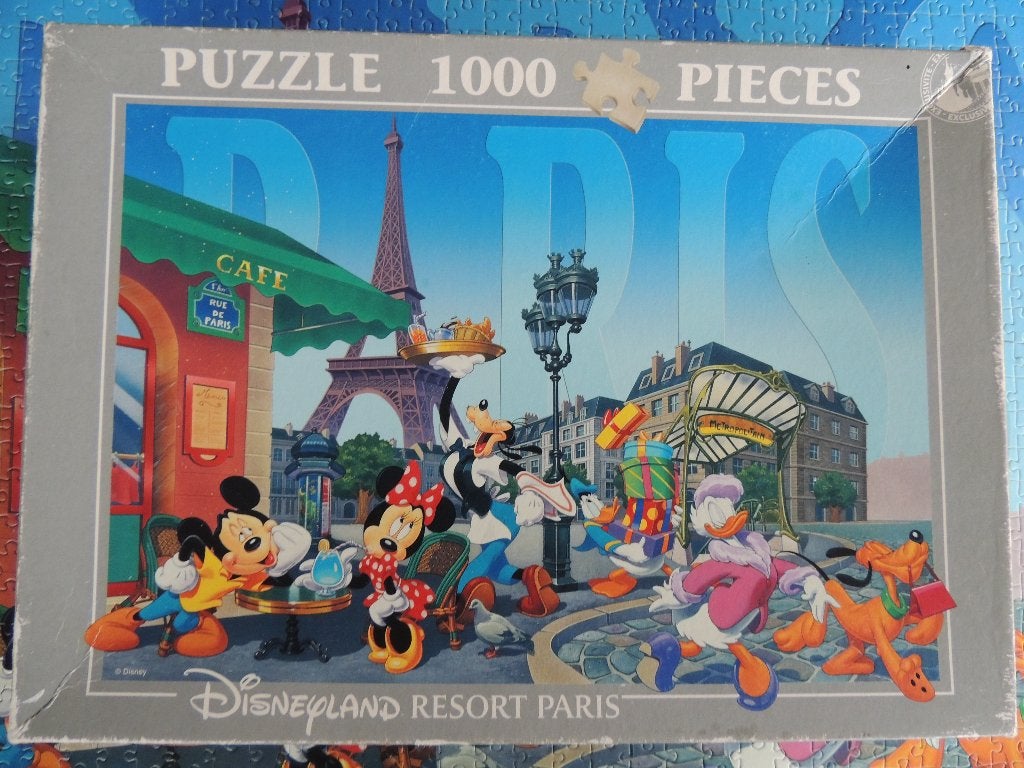 Puzzle 1000 pièces - Disneyland Paris 2007 - PARIS, Hobby en Vrije tijd, Ophalen, Legpuzzel