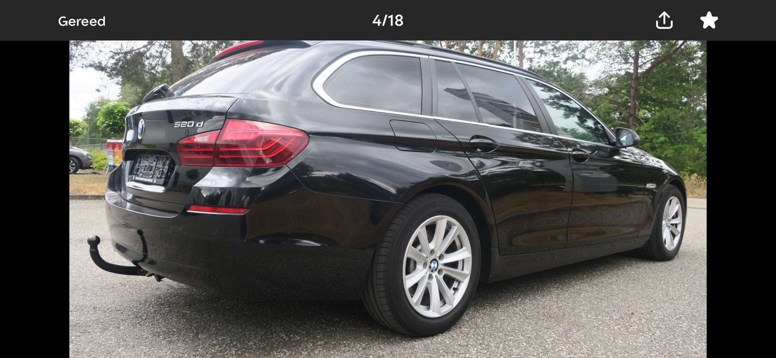 Mooie BMW 520 break diesel, Auto's, BMW, Automaat, Particulier, Te koop, Euro 6