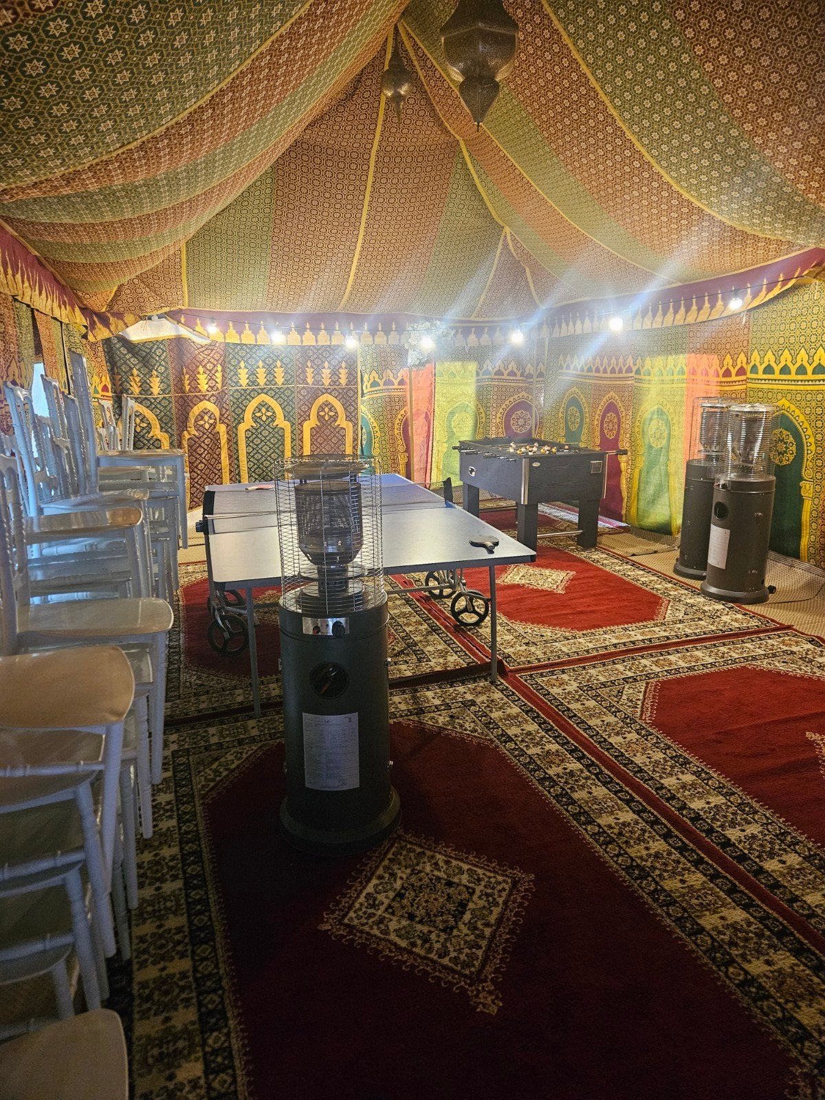 tente caidale,  tente marocaine authentique