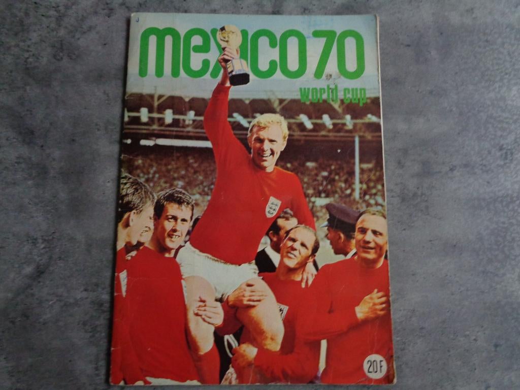 Voetbal prenten album world cup Mexico 70 wk 1970 volledig, Verzenden