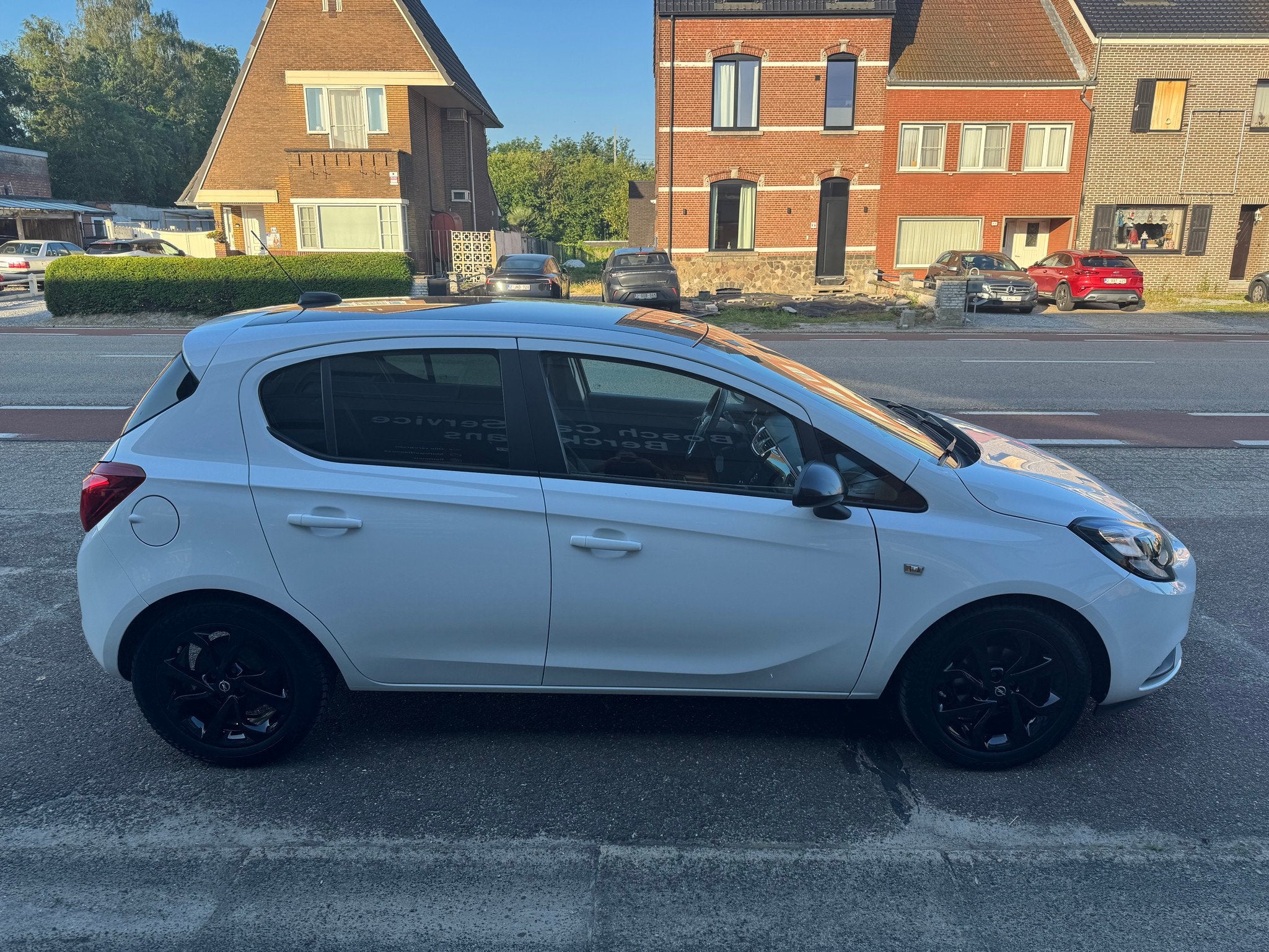Opel Corsa Black Edition 5d 1.2 benzine, Voorwielaandrijving, Stof, Gebruikt, 4 cilinders