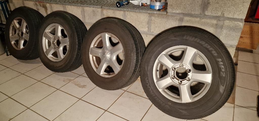 Originele velgen en banden Isuzu D-Max, Auto-onderdelen, Banden en Velgen, Ophalen, Gebruikt, 255 mm, 17 inch