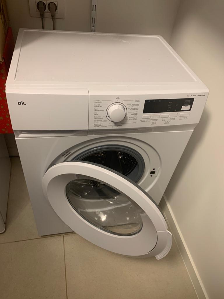 Wasmachine, Ophalen, Zo goed als nieuw