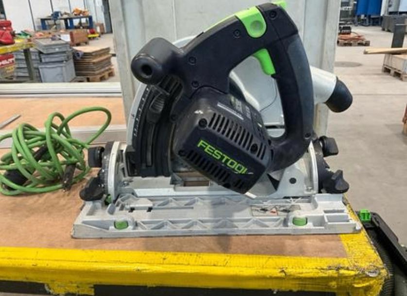 festool invalzaag, Doe-het-zelf en Bouw, Ophalen, Gebruikt, Invalzaag