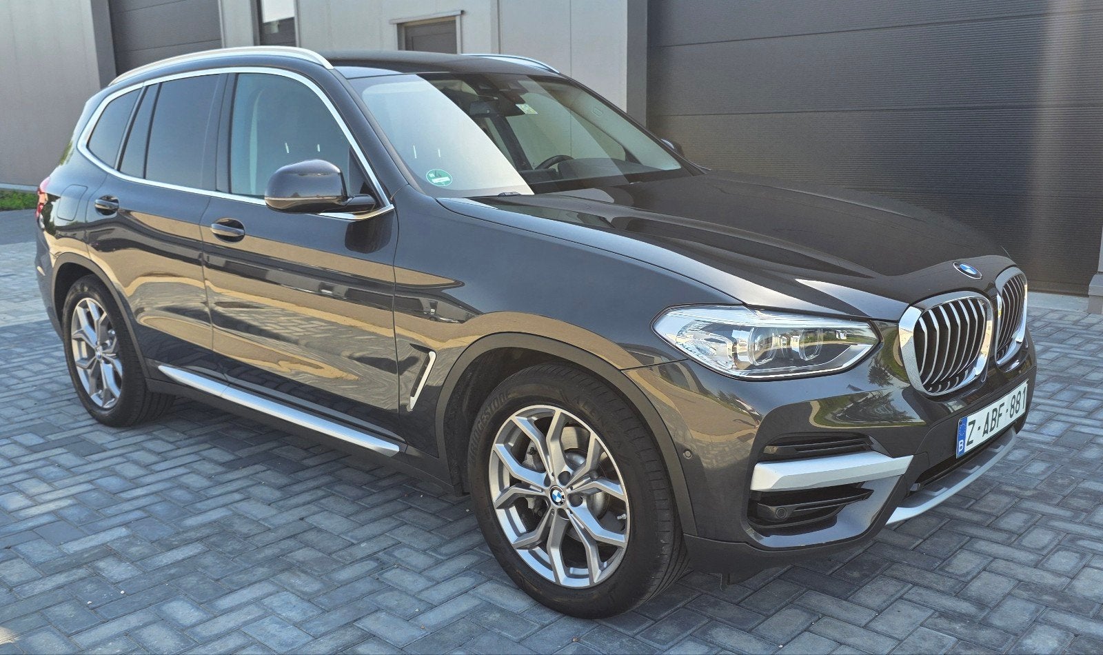 BMW X3 3.0 Xdrive Hybride, Auto's, BMW, 1995 cc, Zwart, Leder, Bedrijf