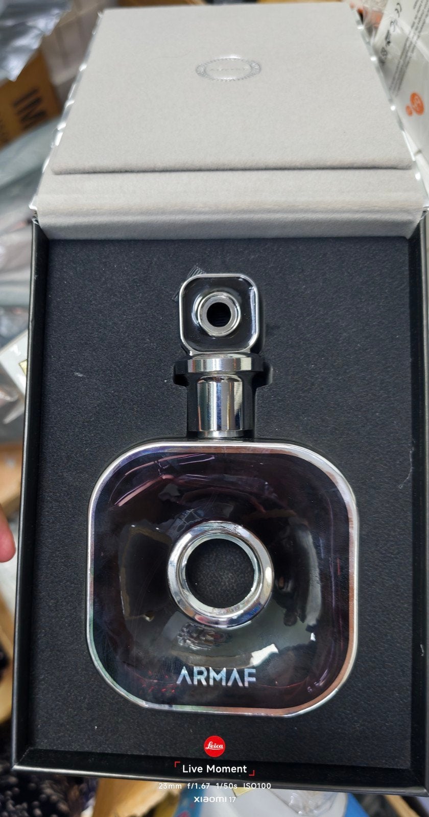 parfum voor dames, Ophalen