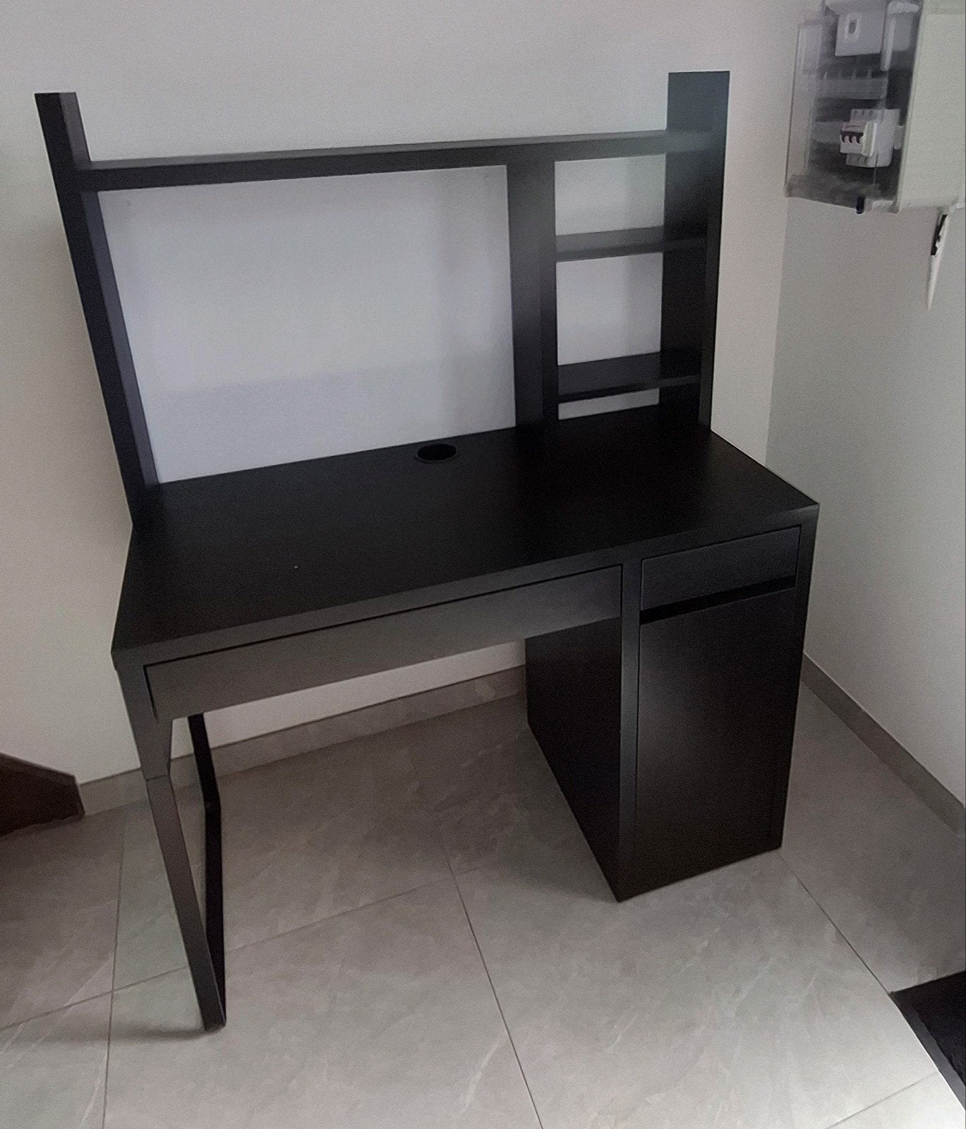 Bureau MICKE IKEA NOIR, Maison & Meubles, Enlèvement, IKEA, Noir