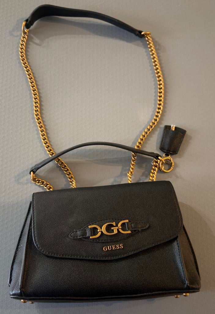 Handtas GUESS, Enlèvement, Neuf, Noir, Sac de soirée