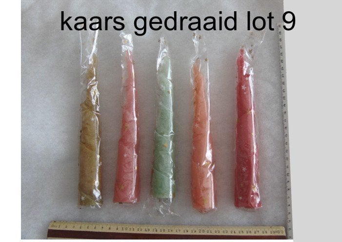 lot kaarsen draaikaars verjaardag moederdag mama kado 9, Ophalen of Verzenden, Nieuw