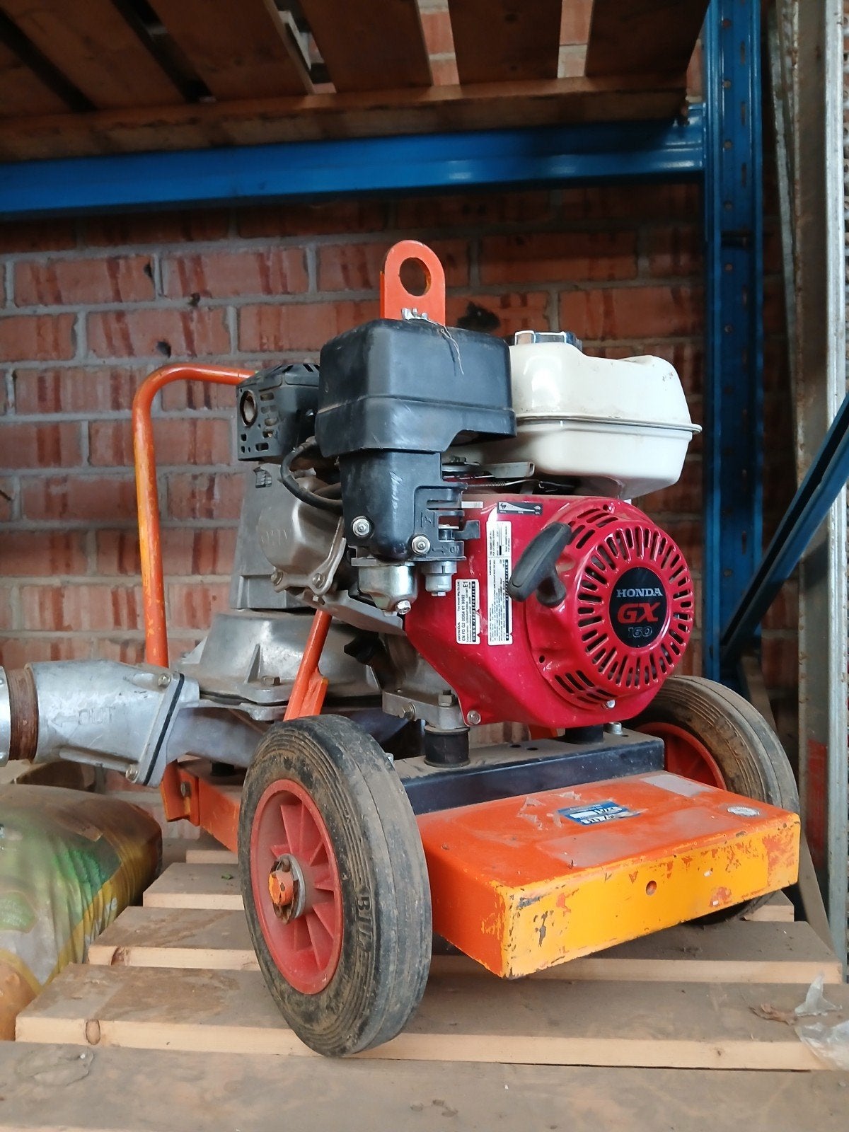 membraanpomp met hondamotor, Jardin & Terrasse, Enlèvement, Comme neuf, Autres types