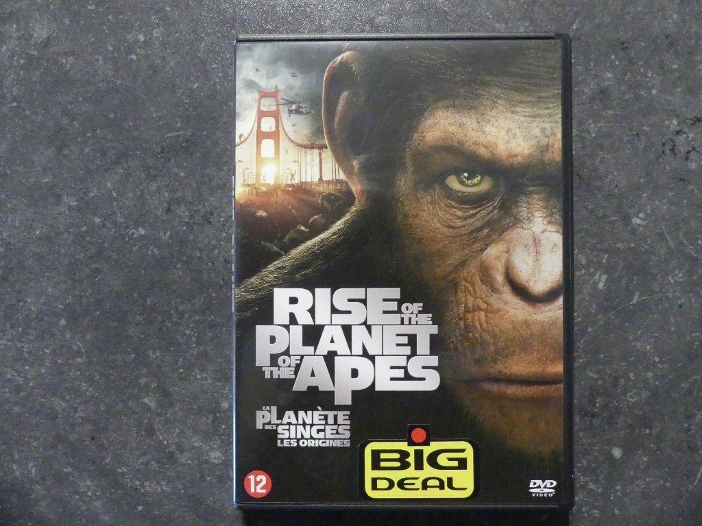 Dvd ‘Rise of the Planet of the Apes’, Cd's en Dvd's, Met bonustracks, Nederlands, Ophalen of Verzenden, Zo goed als nieuw