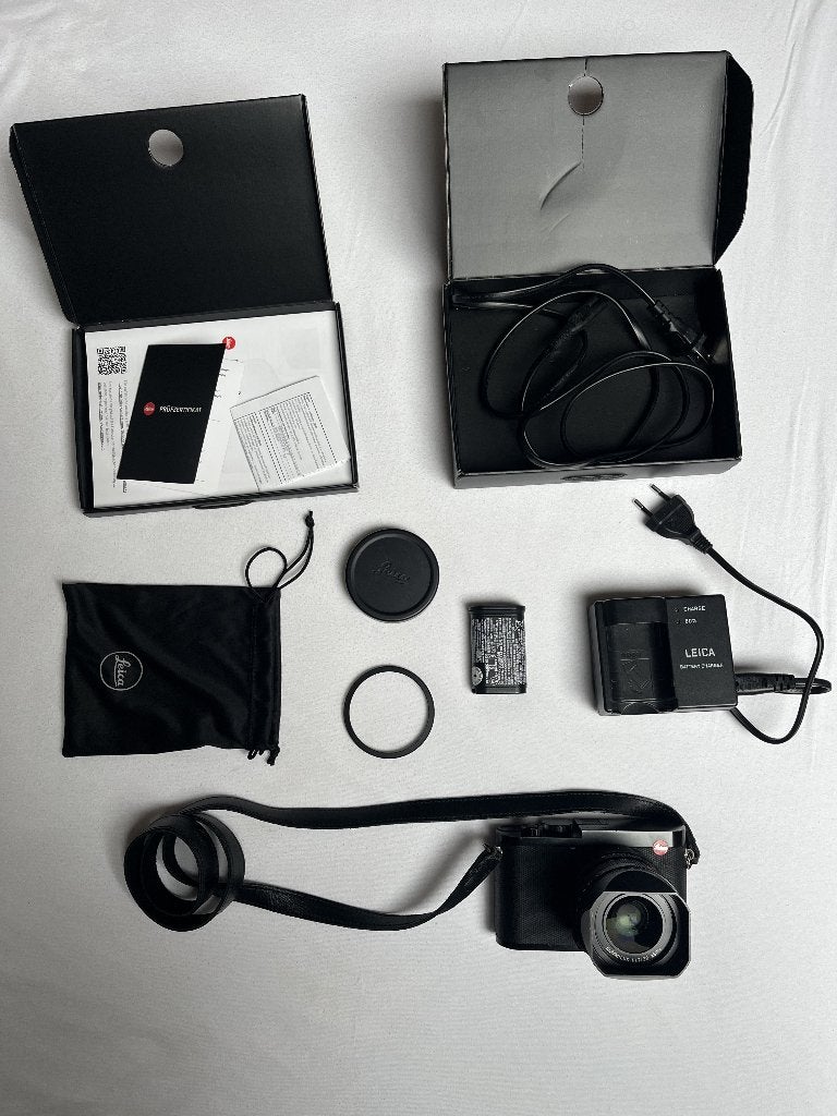 Leica Q2, TV, Hi-fi & Vidéo, Sans zoom optique, Stabilisation d'image, Leica, Manuel