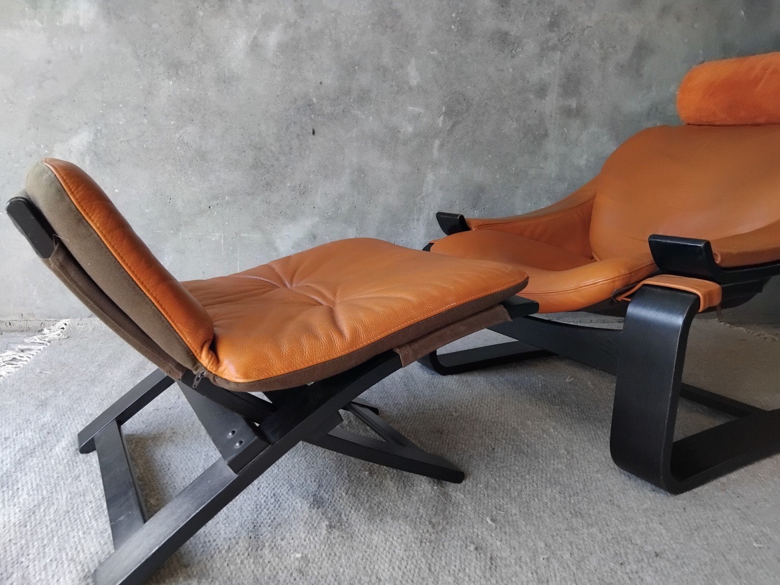 lounge chair kroken AKE FRIBYTTER 70,S, Ophalen