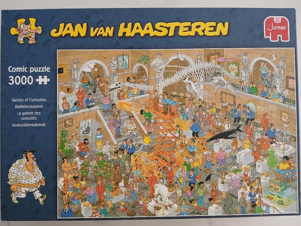 Puzzel Jan van Haasteren 3000 stukjes, Enlèvement, Plus de 1 500 pièces, Comme neuf, Puzzle