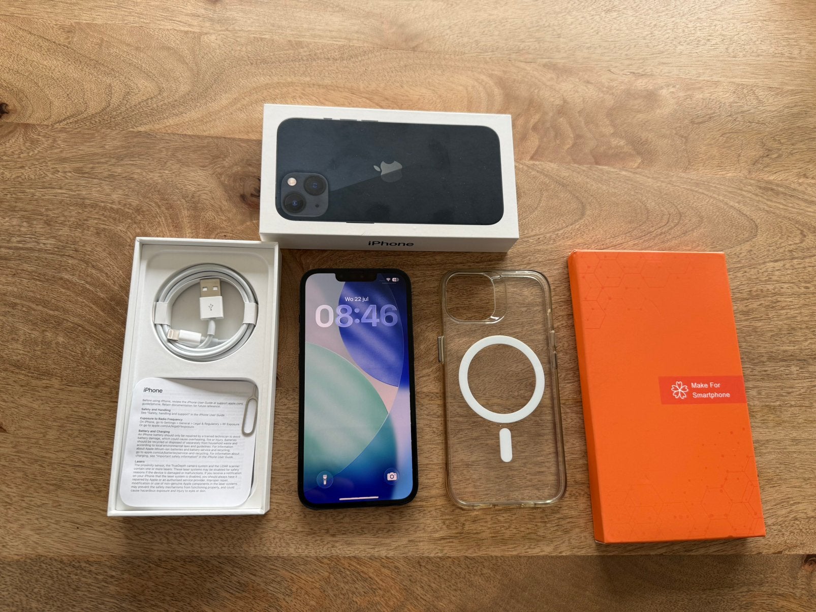 iPhone 13 128 Go bleu foncé en parfait état, 83 %, 128 GB, IPhone 13, Comme neuf
