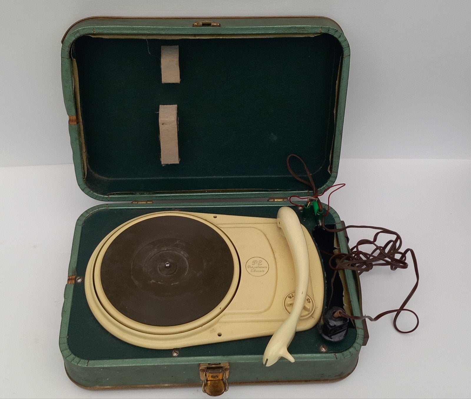 Tourne-disque Vintage Perpetuum-Ebner Rex/Piccolo case, Enlèvement ou Envoi, Tourne-disque