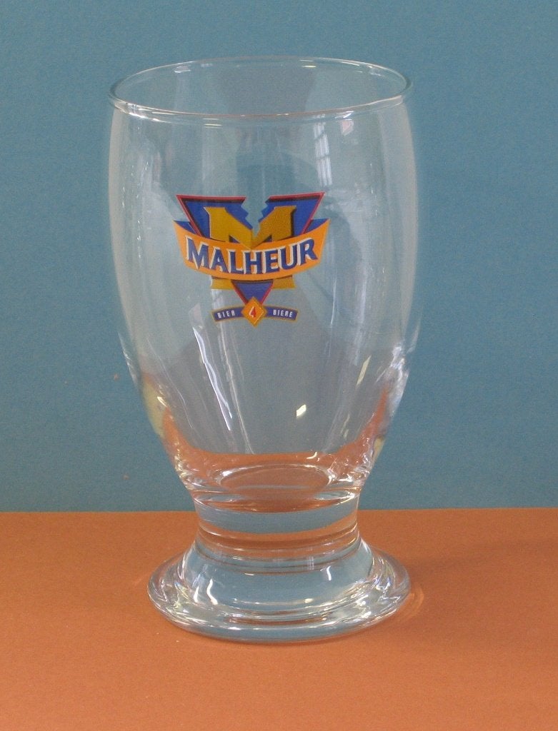 BIERGLAS MALHEUR 215, Verzamelen, Ophalen, Gebruikt, Glas of Glazen, Overige merken