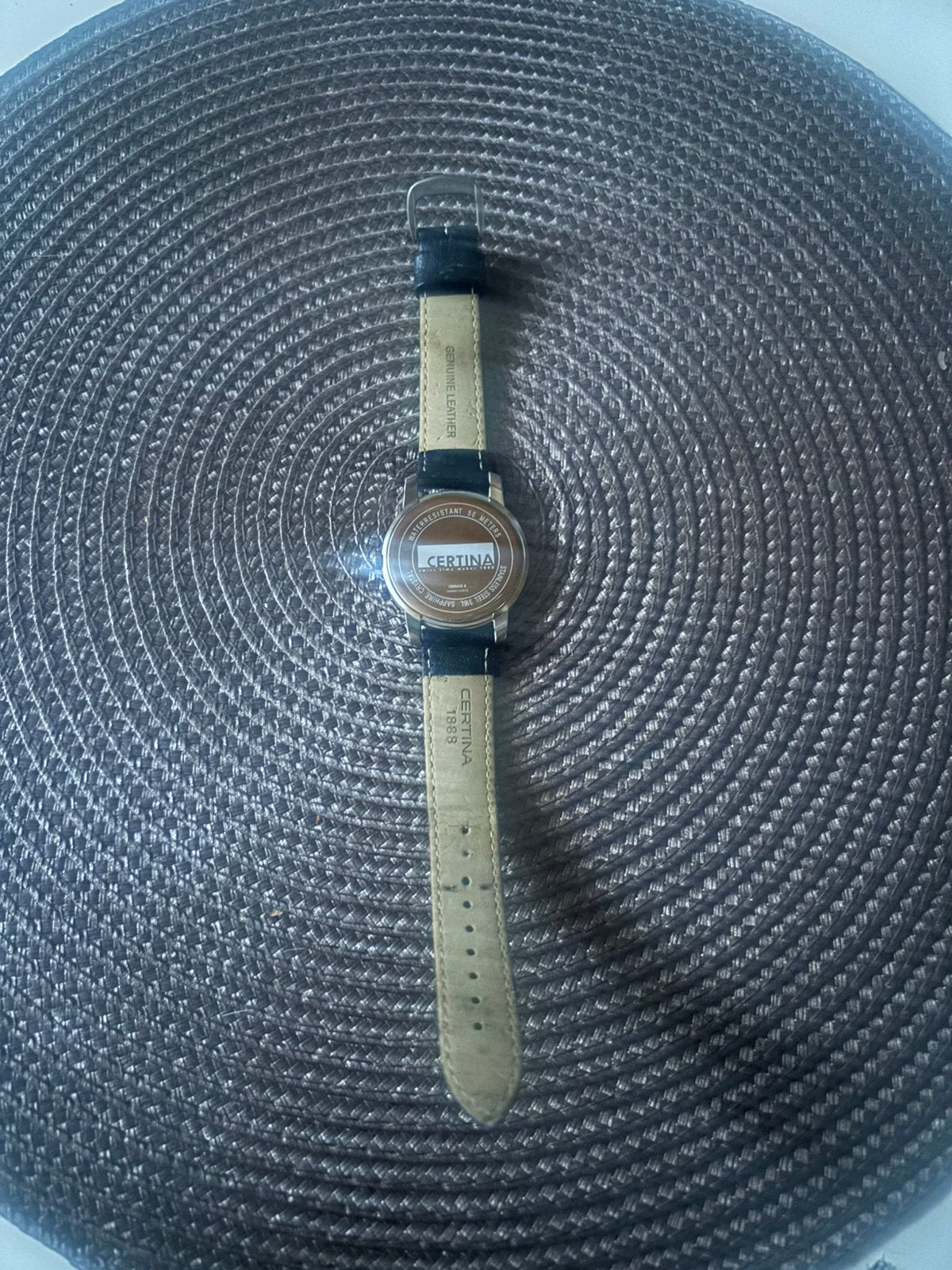 Montre certina 1888, Bijoux, Sacs & Beauté, Enlèvement ou Envoi, Comme neuf