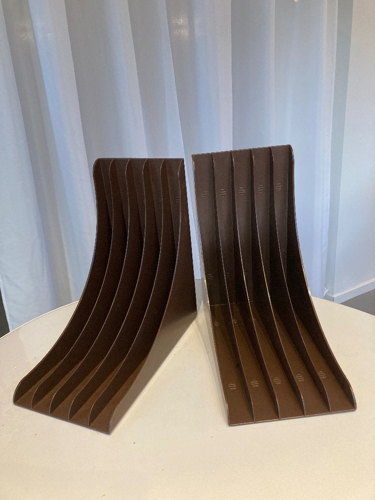 2 platenstandaarden Jaren 70 (Mid-Century / Space Age stijl, Cd's en Dvd's, Ophalen of Verzenden, Overige typen